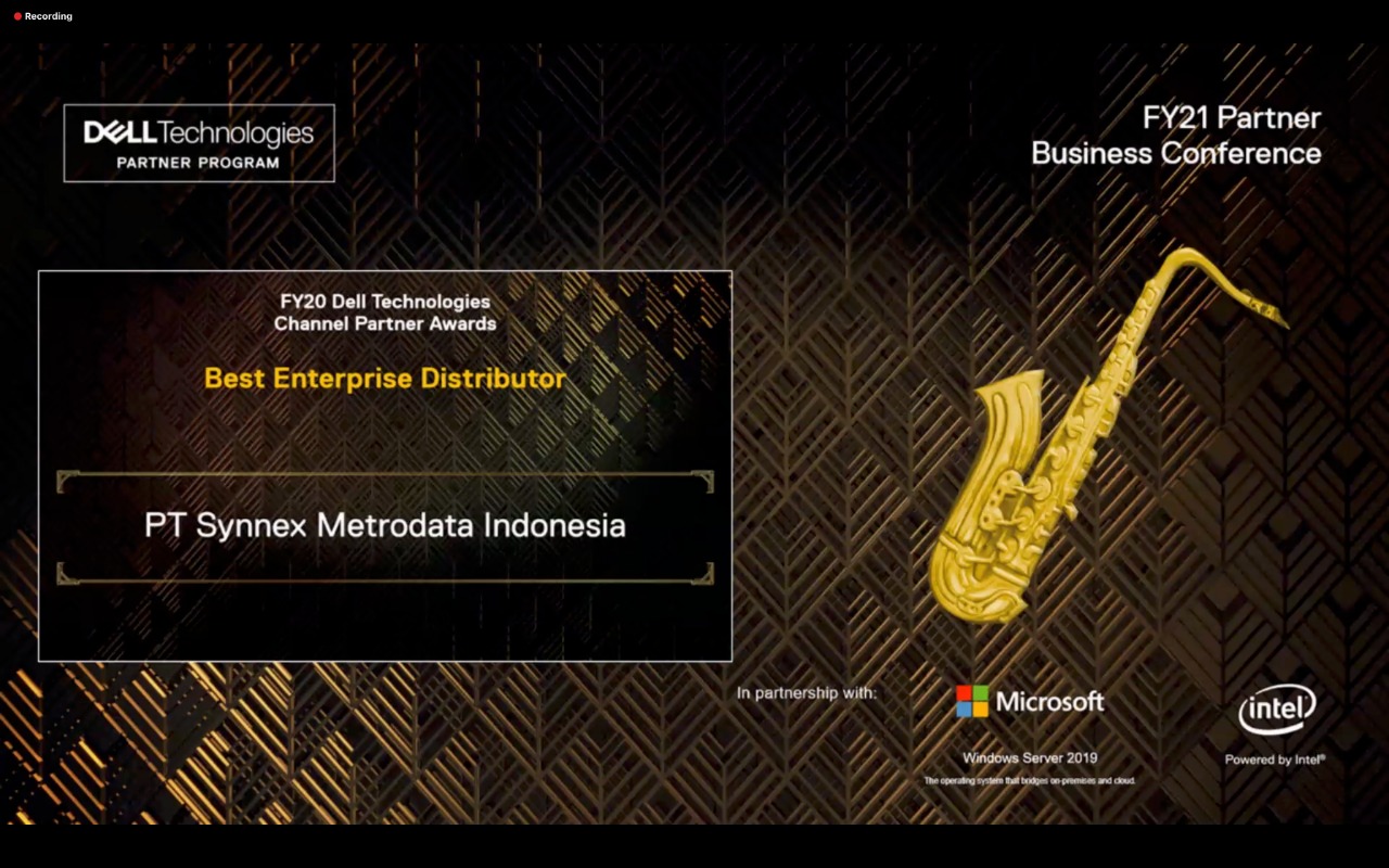 Award Dell Technologies 2020