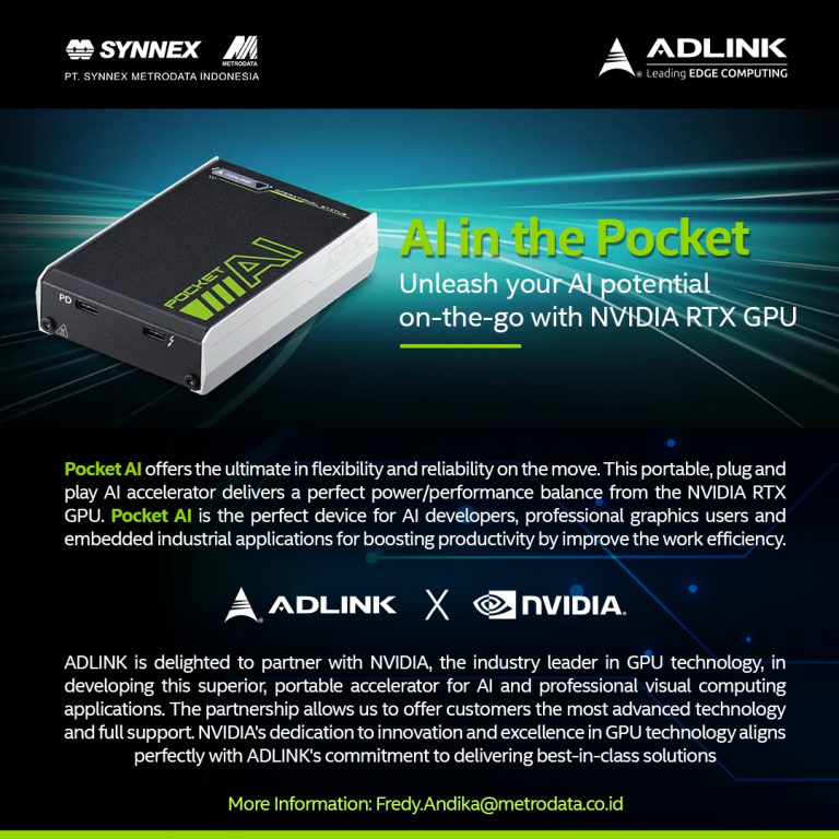 ADLink X Nvidia : AI in the Pocket – Synnex Metrodata Indonesia