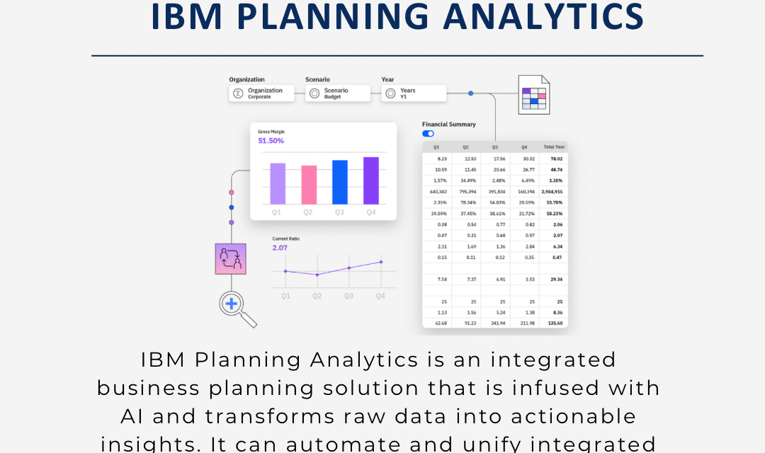 Why should IBM planning analytics?