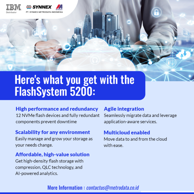 IBM Storage Flashsystem 5200 - Synnex Metrodata Indonesia