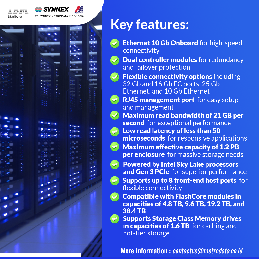 IBM FlashSystem 5200 - Synnex Metrodata Indonesia