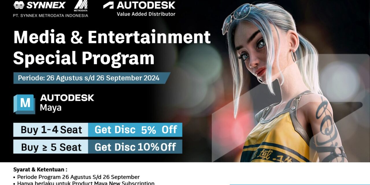 Autodesk Maya is on SPECIAL PROMO!