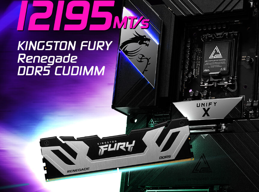 The Kingston FURY Renegade DDR5